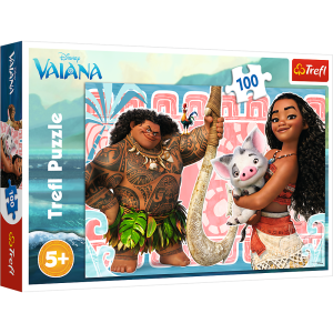  Puzzle 100 <Vaiana i przyjaciele> TREFL /2981