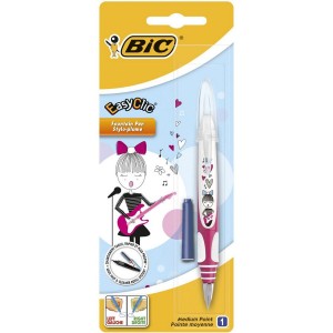 Pióro wieczne EASY CLIC Cherry Bic na naboje /33050