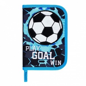 Piórnik 2-klapkowy bez wyposaż. SOCCER /46416