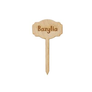 Tabliczka do sadzonek ziół i warzyw BAZYLIA /85432