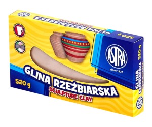 Glina rzeźbiarska 520g Astra /0059