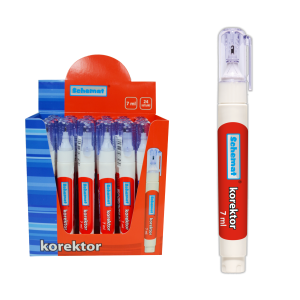 Korektor w pisaku 7ml końc. metalowa /73489