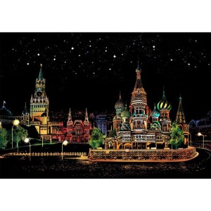 Zdrapywanka kreatywna ZDRAPKA - Red Square MOSCOW /62345