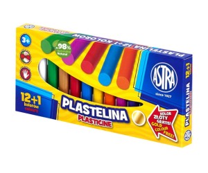 Plastelina 12 kol. + 1 gratis Astra /7504