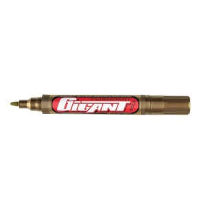 Marker wodoodporny okrągły ZŁOTY Kamet /03685