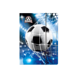 Teczka szkolna z gumką A4 FOOTBALL /86627