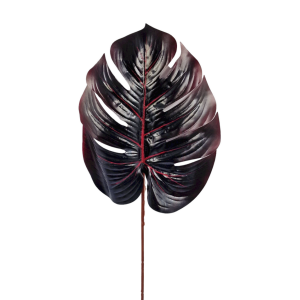 Gałązka - Liść bordowy - dodatek florystyczny 44 cm /99435/83595