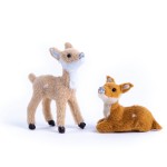 Sarenki DECO CAMEL & BEŻ 2szt futerko /03833