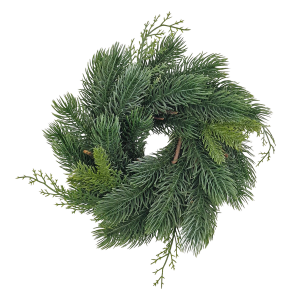 Wianek 25cm z gałązek jodły /06452