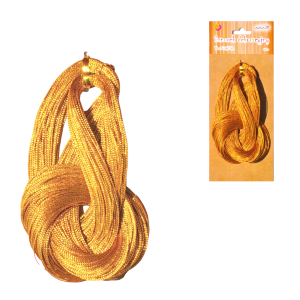 Sznurek 1mm metalizowany ZŁOTY 100m /34089