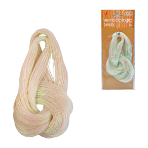 Sznurek 1mm metalizowany PERŁOWY 100m /61153