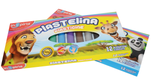 Plastelina INSPIRIA 12 kol. /3828