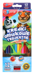 Kredki ołówkowe 12 kol. INSPIRIA trójkątne/3934