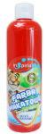 Farba plakatowa CZERWONA 500ml INSPIRIA /2869