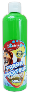 Farba plakatowa ZIELONA 500ml INSPIRIA /3064