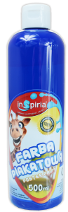 Farba plakatowa NIEBIESKA 500ml INSPIRIA /2982
