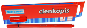Cienkopis 0,4mm > CZERWONY < /8224