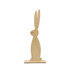 Zając drewniany 40cm -ozdoba sklejka- /8949-40