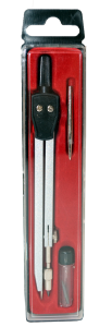 Cyrkiel metalowy w twardym etui /2575