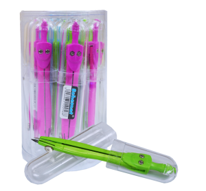Cyrkiel metalowy twar. etui SCH. /2568