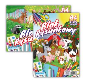 Blok rysunkowy STANDARD A4/20k. /6726