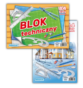 Blok techniczny STANDARD A4/10k. /6740