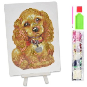 Haft diamentowy - DIAMENTOWA MOZAIKA 5D - Spaniel /72528