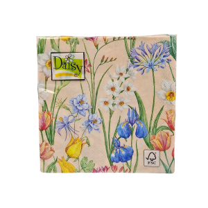Serwetki wiosenne Daisy 3-warstw. 20szt - 006801/3889