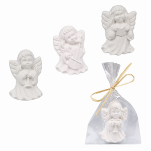 Aniołek gipsowy 5,5cm - Podziękowanie dla gości KOMUNIA /96532F