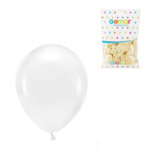 Balony kryształ 10" 100szt PRZEZROCZYSTE (000) /90017