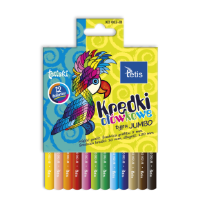 Kredki ołówkowe JUMBO 12kol. KO002 TETISKI /00970