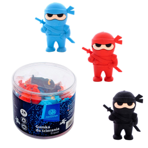 Gumka do mazania NINJA 3 kolory ASTRA /72750