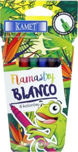 Flamastry BIANCO 6 kol. Kamet /4033