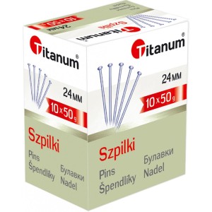 Szpilki 24mm 50g Titanum /2661
