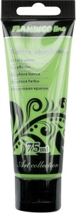Farba akrylowa 046 FLAMINGO LINE 75 ml jasna zielona /1911