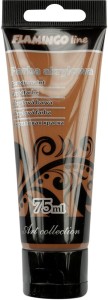 Farba akrylowa 085 FLAMINGO LINE 75 ml jasna brązowa /2062/5685