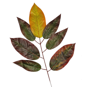 Gałązka - Liście 7 jesienne - dodatek florystyczny 60 cm /55151