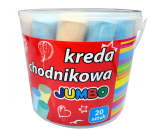 Kreda chodnikowa w wiaderku 20 szt /3595