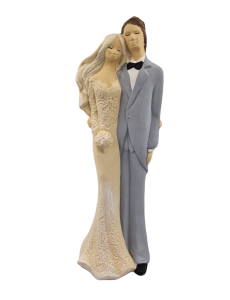 Figurka ceramiczna PARA ŚLUBNA 38cm /13542-KS