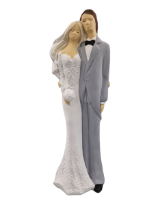 Figurka ceramiczna PARA ŚLUBNA 38cm /13542-BS