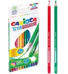 Kredki ołówkowe 12 kol. wymazywalne CARIOCA /8976