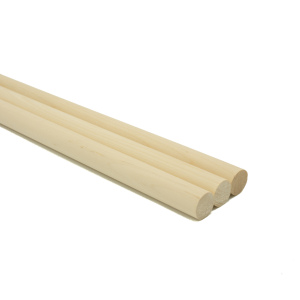 Drążek drewniany KIJEK 30cm fi-10mm /61184