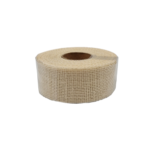 Juta bielona - wstążka jutowa 4,5cm x 8m /36766