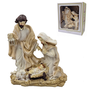 Szopka bożonarodzeniowa ceramiczna 18 x 8 x 16cm wzór-A /35226-A