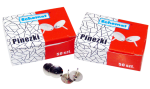 Pinezki srebrne 50szt /0229