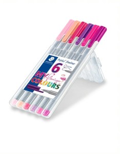 Cienkopisy Triplus 6 kol. FLAMINGO /9915