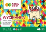 Blok WYCINANKA A4/10k. 100g Happy Color /9508