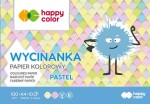 Blok WYCINANKA A4/10k. 100g pastelowy Happy Color /1501