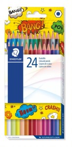 Kredki ołówkowe 24 kol. Staedtler COMIC /8498