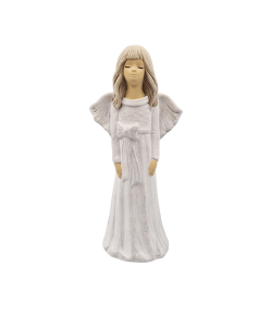 Figurka ceramiczna ANIOŁ 24cm "Lili" biały /53132-B